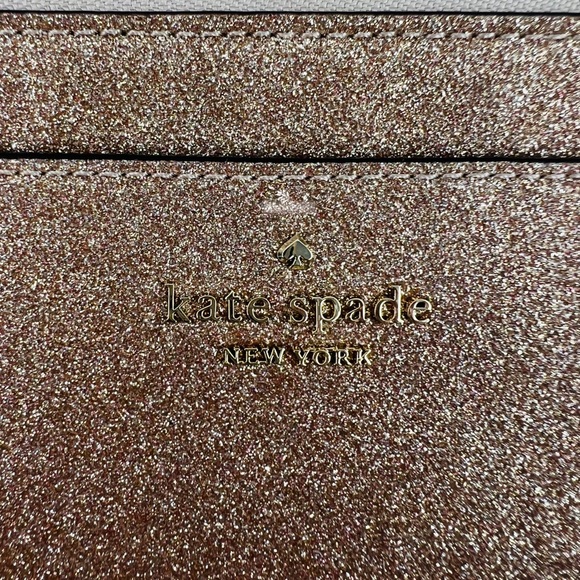 Kate Spade Shimmy Lola Greta Joeley Glitter Boxed Large Slim Card Holder Wallet - Picture 4 of 8